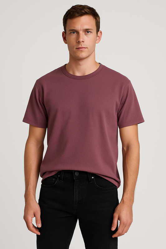 Men's Premium Cotton T-Shirt – Classic Fit