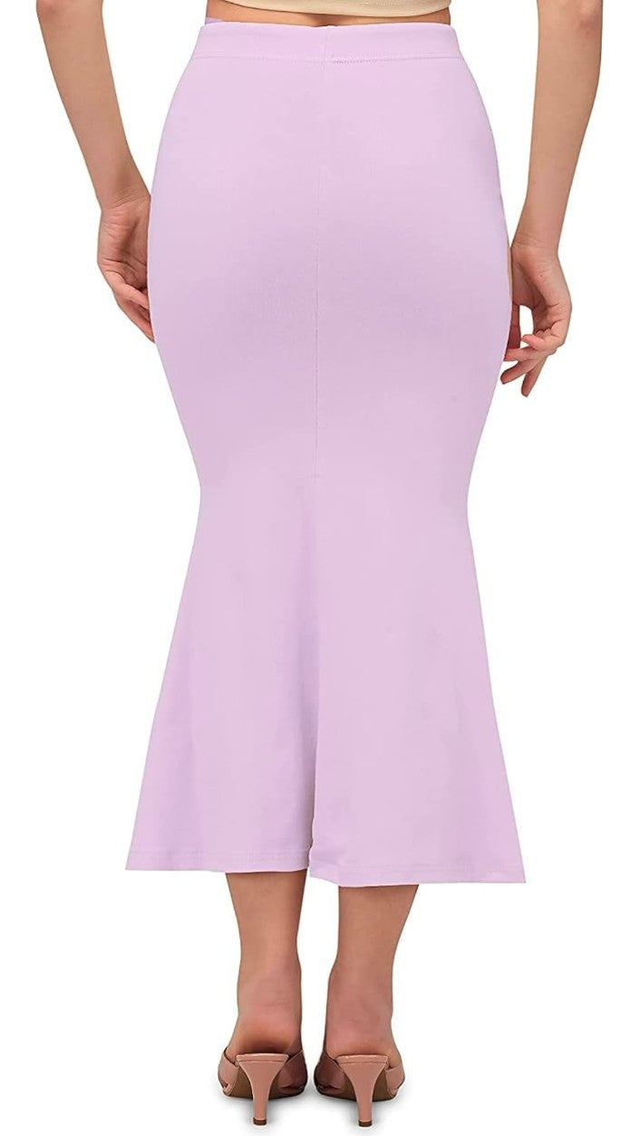 Women's Saree Shapewear Petticoat – Cotton Blend, Stretchable Fishcut Fit