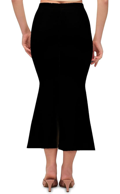 Women's Saree Shapewear Petticoat – Cotton Blend, Stretchable Fishcut Fit