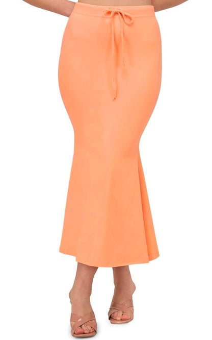 Women's Saree Shapewear Petticoat – Cotton Blend, Stretchable Fishcut Fit